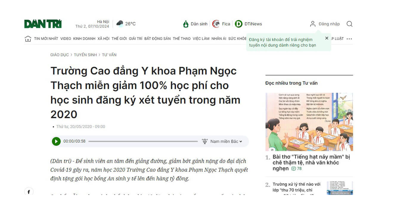 Báo Dân Trí nói về VX88 Esball - Top nhà cái uy tín Việt Nam 2025